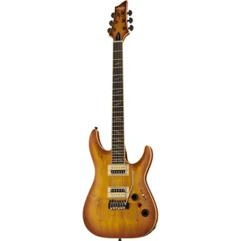 Schecter C-1 Exotic Spalted Maple SNVB