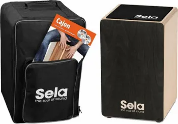 Sela Primera Black Bundle Black Fa Cajon