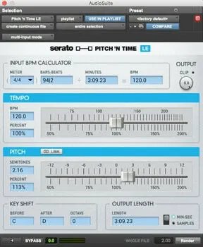 Serato Pitch ´n Time LE (Digitális termék)