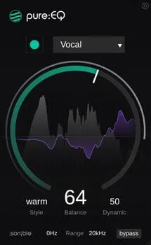 Sonible Sonible pure:EQ (Digitális termék)