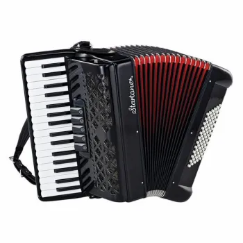 Startone Piano Accordion 72 Black MKII