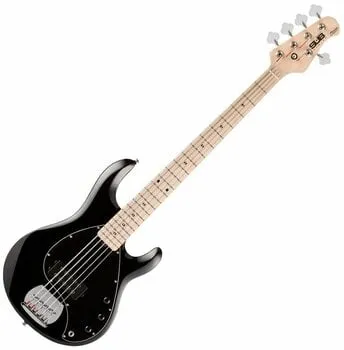 Sterling by MusicMan S.U.B. RAY5 Black Elektromos basszusgitár (Használt )