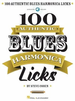 Steve Cohen 100 Authentic Blues Harmonica Licks Kotta