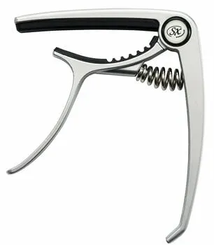 SX SZCP2SL Silver Kapodaszter akusztikus gitárhoz