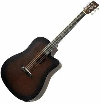 Tanglewood TWCR DCE Whiskey Barrel Burst Satin Elektroakusztikus gitár