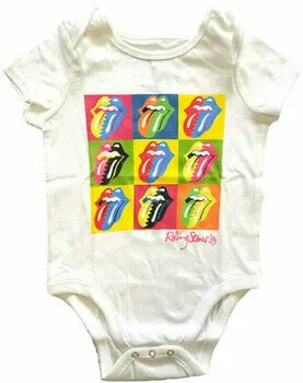 The Rolling Stones The Rolling Stones Two-Tone Tongues White