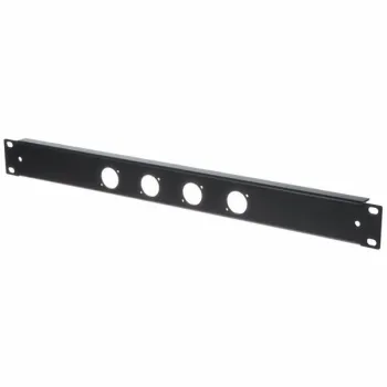 Thon Rack Panel 1U 4XLR 90°