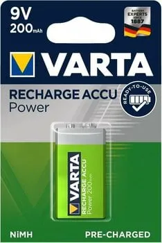 Varta 9V Elem Recharge Accu Power