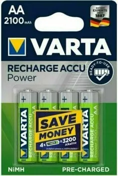 Varta HR06 Accu 2100mAh R2U AA Battery 4