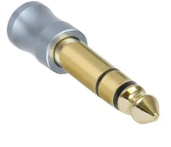 Veles-X SJA63GD Stereo 6.35mm to 3.5mm 18K Gold Adaptor Jack-Jack