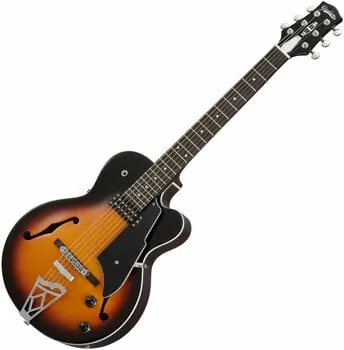 Vox VGA-3D Sunburst Félakusztikus - jazz-gitár