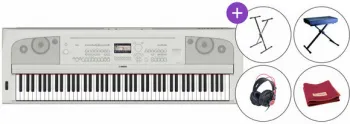 Yamaha DGX 670 Színpadi zongora White