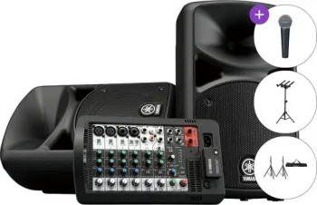 Yamaha STAGEPAS400BT SET Hordozható PA hangrendszer