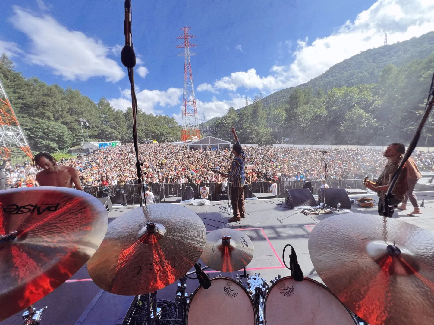 A Bohemian Betyars első magyar zenekarként lépett fel a Fuji Rock fesztiválon