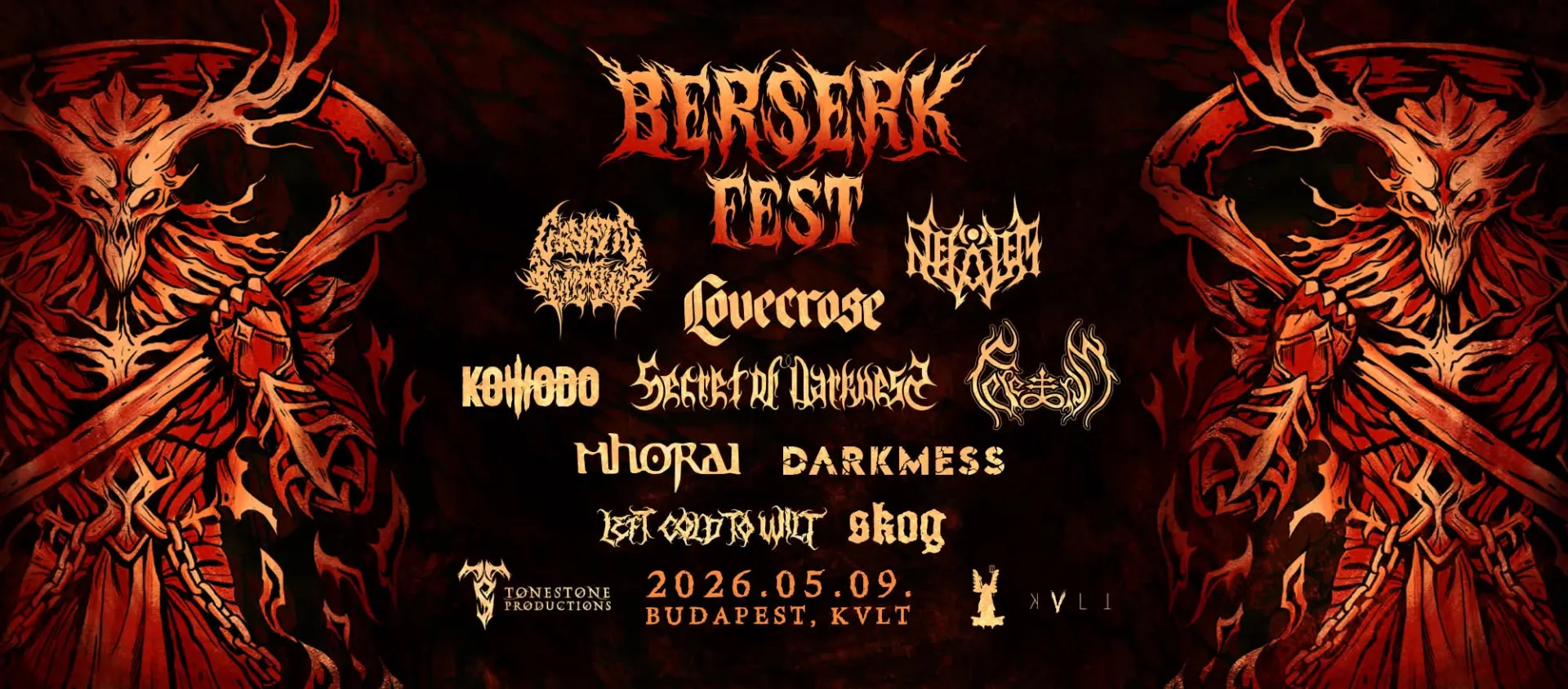 A totális fém-megszállás: Berserk Fest 2026 – Beszámoló a frontvonalból