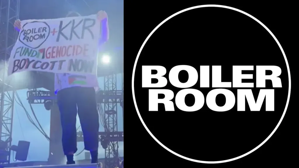 Aktivista zavarta meg a new york-i Boiler Room-ot