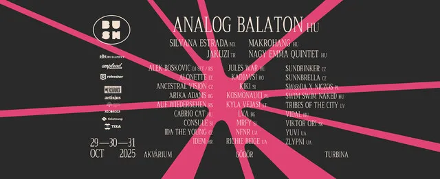 Analog Balaton, keleti poszt-punk Kánaán és etikus streaming a 10. BuSH-on