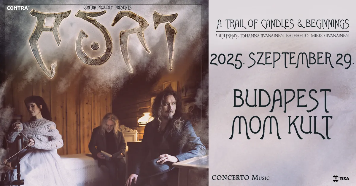 Auri koncert szeptemberben: progresszív folk varázslat Nightwish tagokkal a színpadon