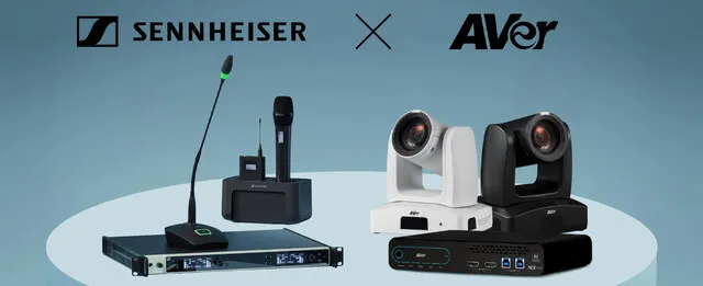 AVer és Sennheiser partnerség az intelligensebb kamerakövetés jegyében