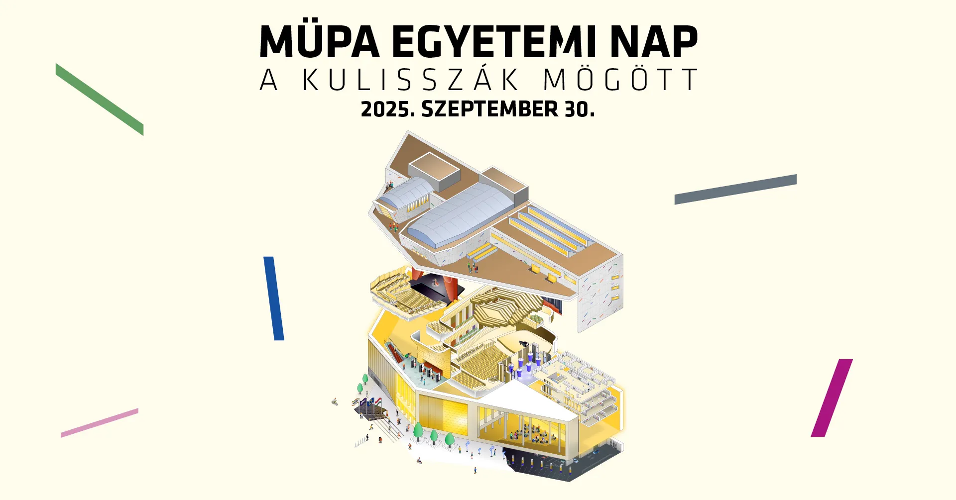 Backstage-élményekkel és minikoncertekkel várja az egyetemistákat a Müpa