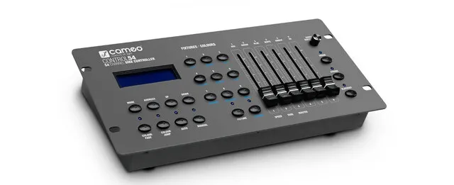 Cameo Control 54 – 54 csatornás DMX vezérlő