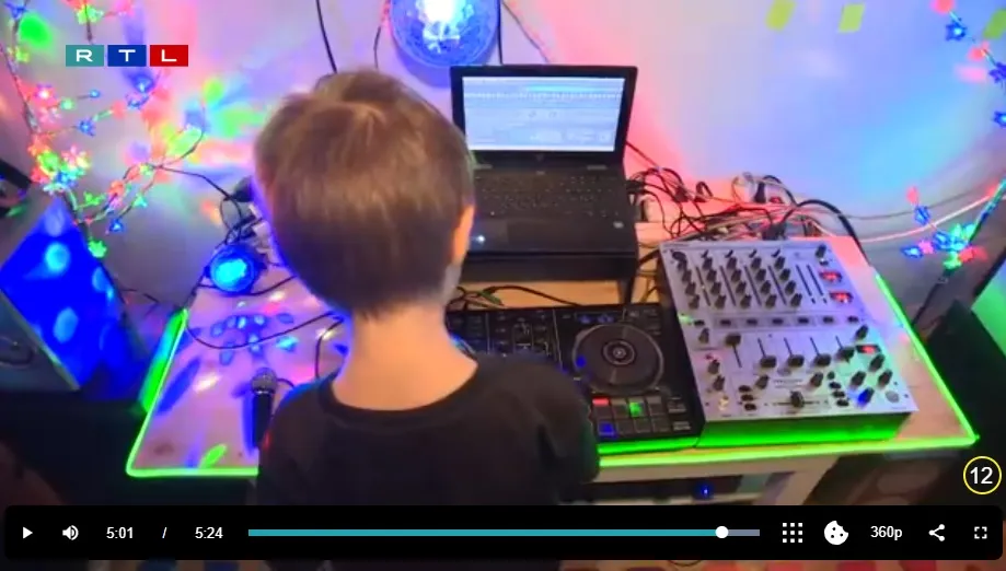 DJ Csipi: Ötévesen a pult mögött