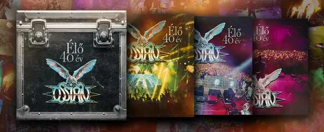 Élő 40 év címmel jubileumi koncertlemez érkezik az Ossiantól - Elindult az előrendelés!