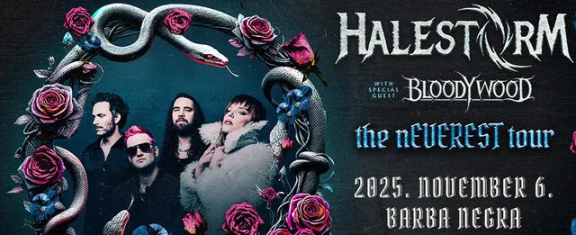 HALESTORM - MA ESTE A BARBA NEGRÁBAN!