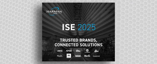 Harman Professional ISE 2025 Újdonságok