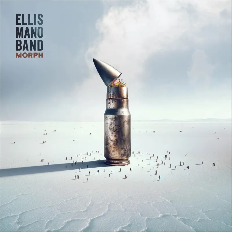 Hugh Syme grafikája az Ellis Mano Band új albumán