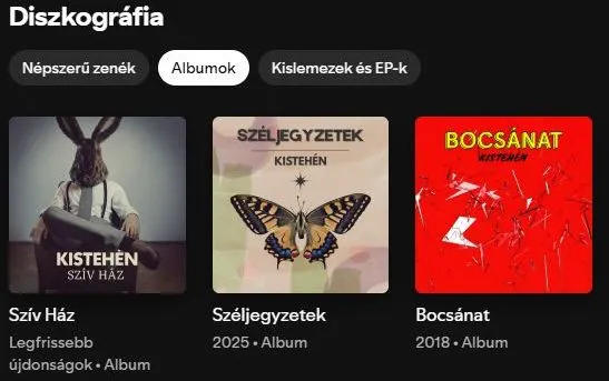 Így kerülhettek fel MI-vel írt lemezek a Kistehén profiljára a zenekar tudta nélkül | Dalszerző