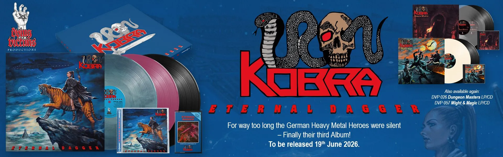 Iron Kobra - Lemezelőzetesek