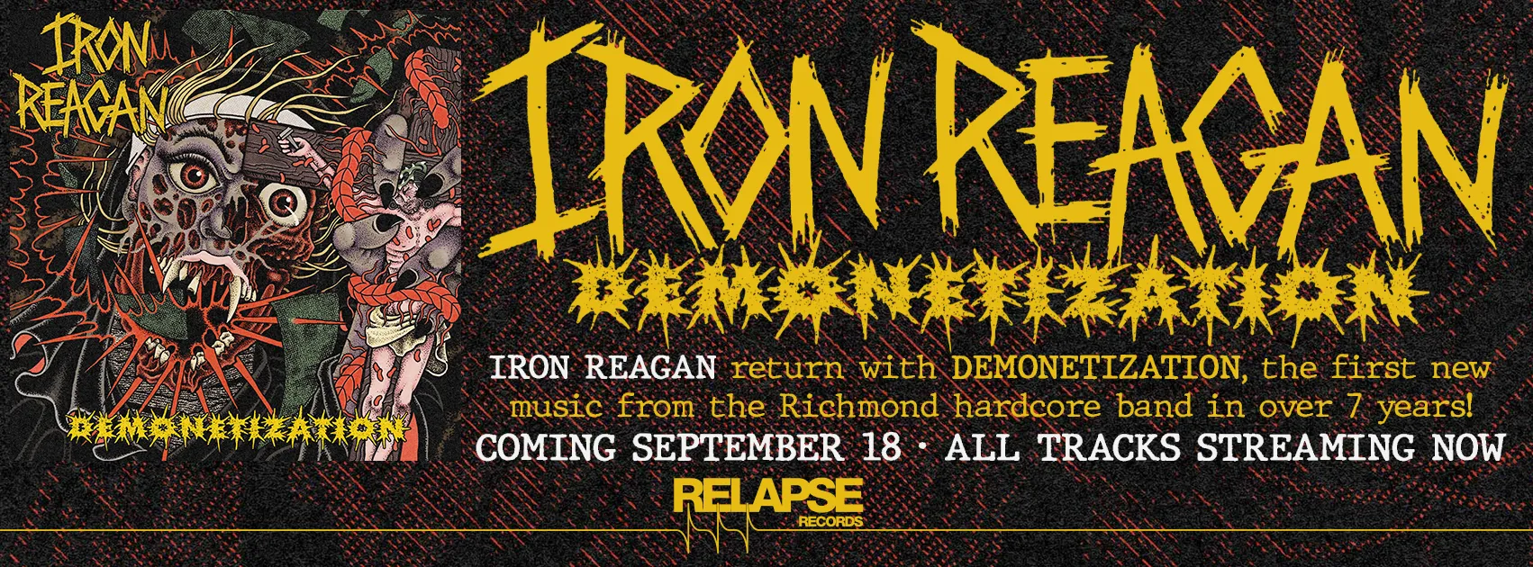 Iron Reagan - Itt egy új EP