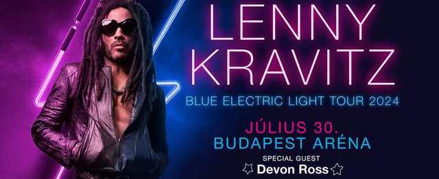 Ismét Budapesten koncertezik Lenny Kravitz