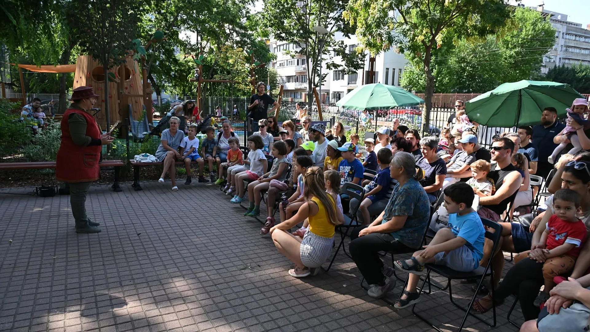 Játsszunk zenét! – Boomwhackers és közös zenélés a Reformáció parkban