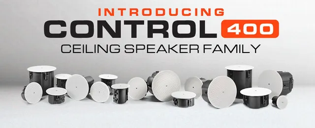JBL Control 410 és Control 440 – új Standard és Premium Lefedésű álmennyezeti modellek!