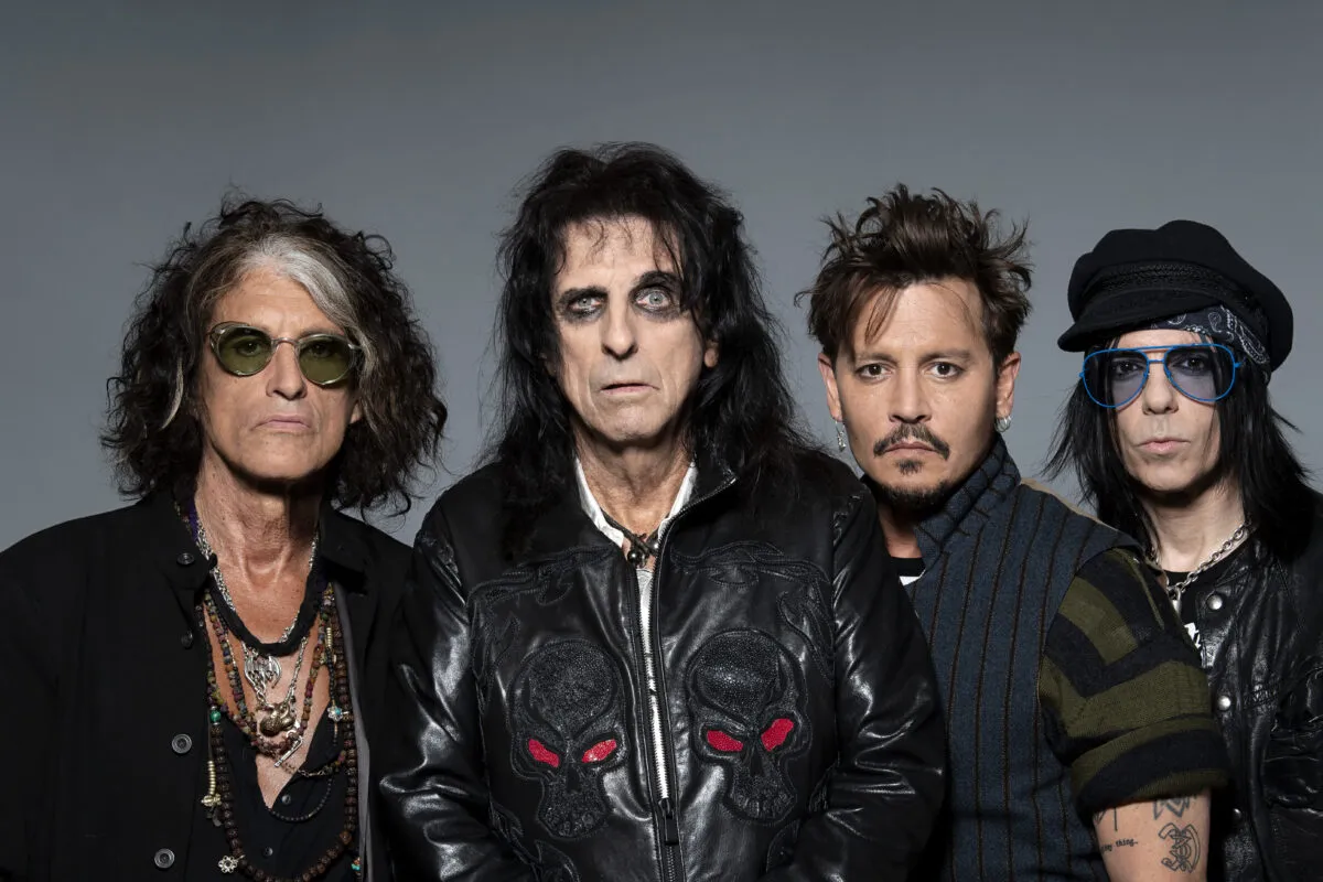 Jön Alice Cooper, Joe Perry és Johnny Depp szupergroupja – kedden Hollywood Vampires az Arénában!