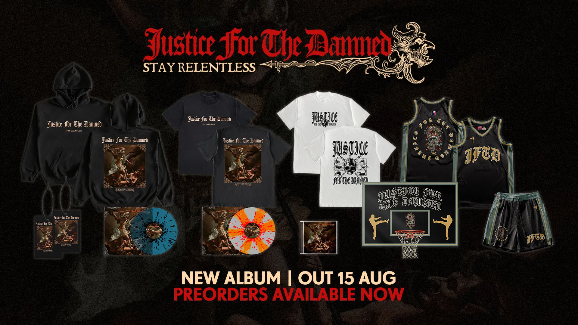 Justice For The Damned - Lemezelőzetesek