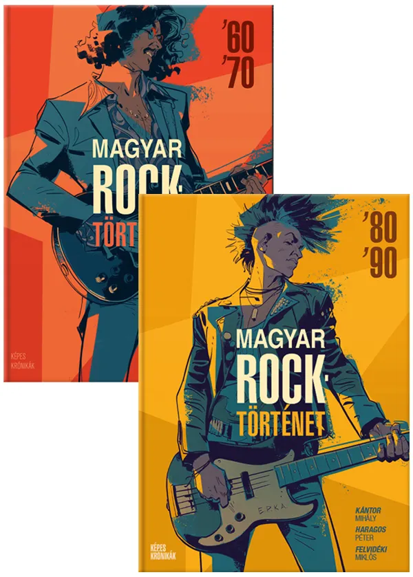 Magyar Rocktörténet 1-2. képregény
