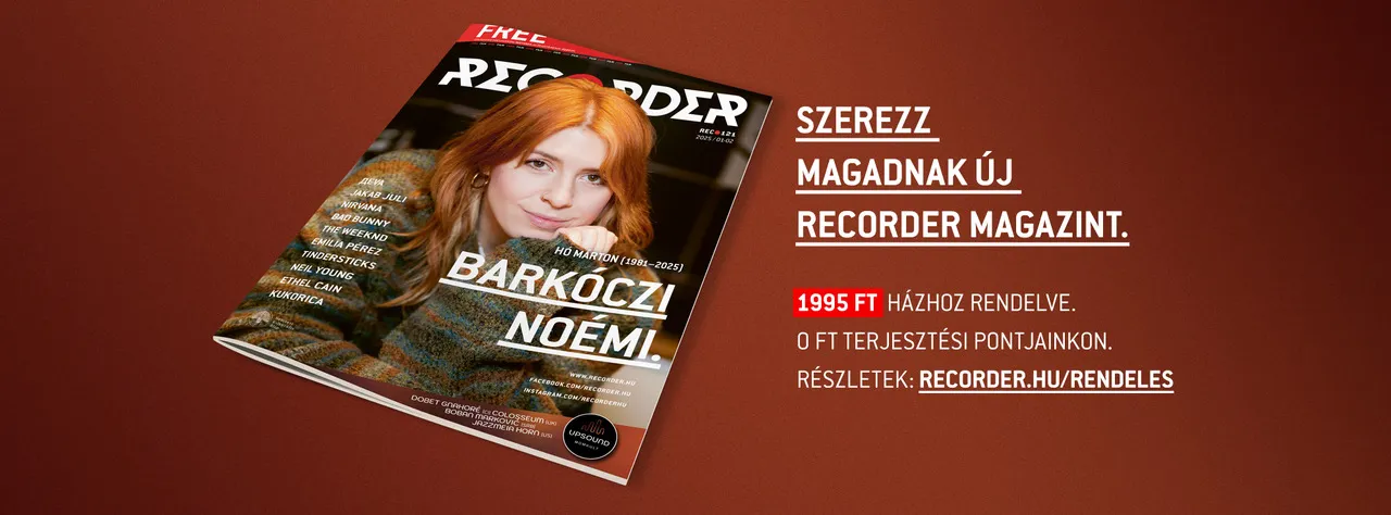 Megjelent a Recorder magazin 121. száma