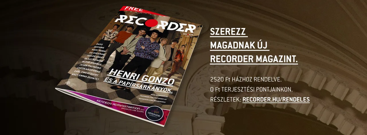 Megjelent a Recorder magazin 128. száma
