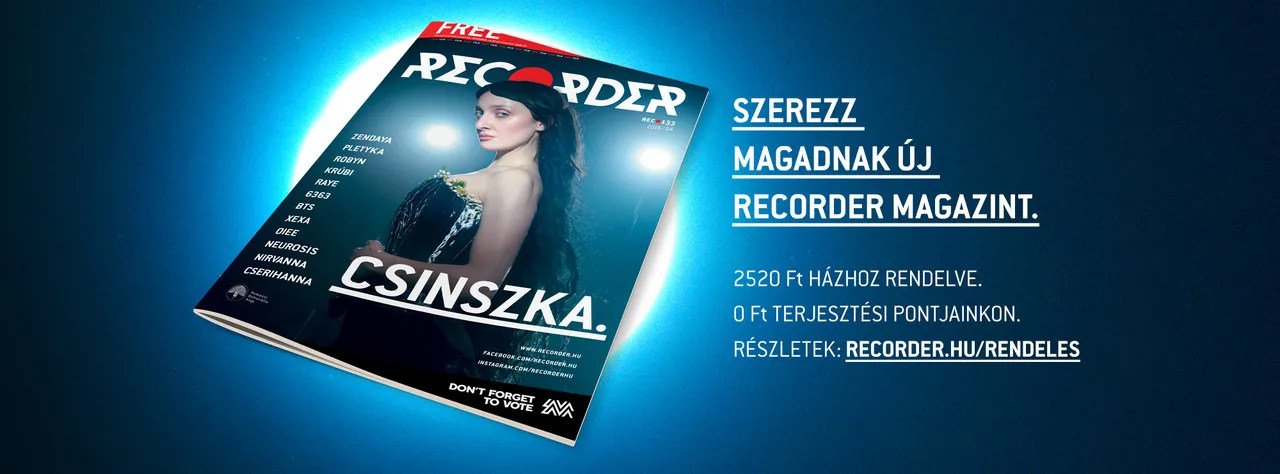 Megjelent a Recorder magazin 133. száma