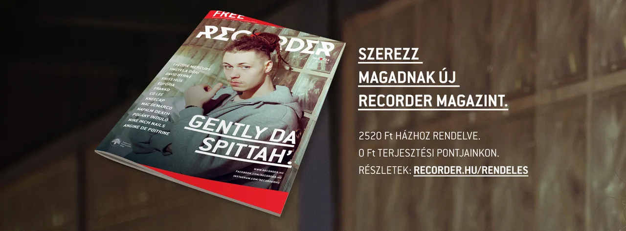 Megjelent a Recorder magazin 134. száma