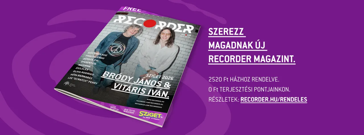 Megjelent a Recorder magazin 136. száma
