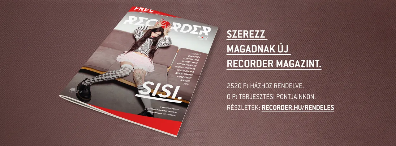 Megjelent a Recorder magazin 137. száma