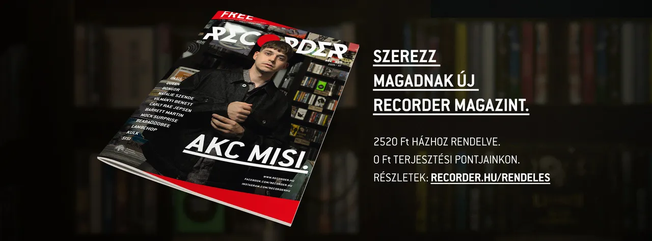 Megjelent a Recorder magazin 138. száma