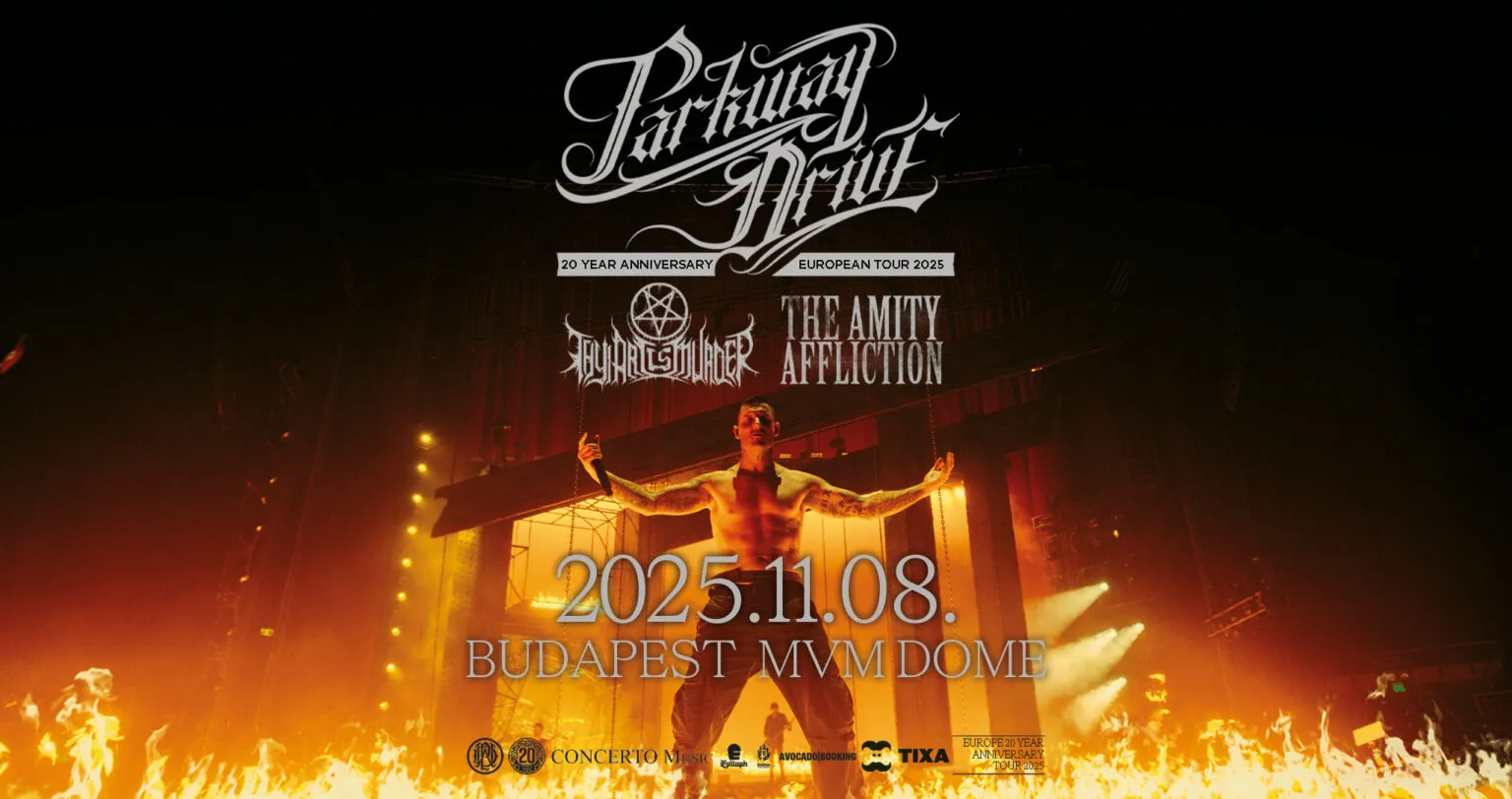 Parkway Drive: 20 éves jubileumot ünneplő turné érkezik Budapestre!