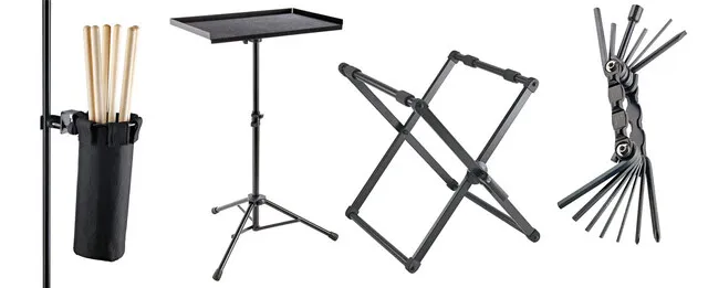 Praktikus kiegészítők dobosoknak és ütősöknek