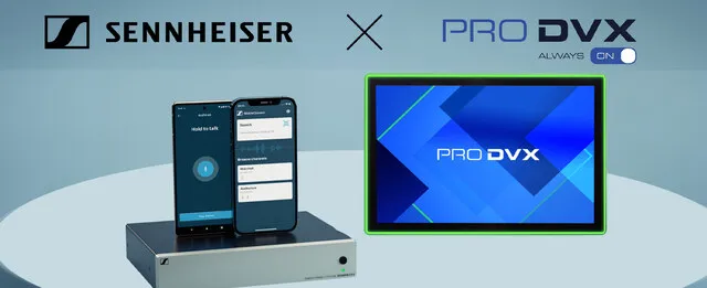 ProDVX Europe és Sennheiser összefogás az akadálytalan hangélmény jegyében