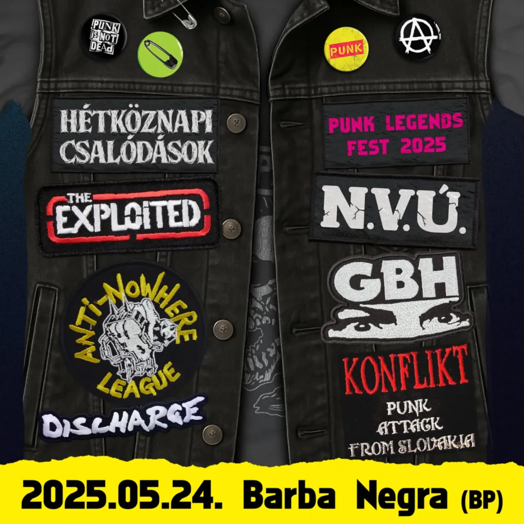 Punk Legends fest szombaton a Barba Negra két színpadán